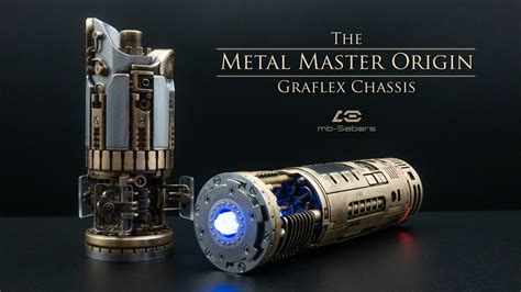 md sabers metal chassis|Metal Master Origin Lightsaber chassis .